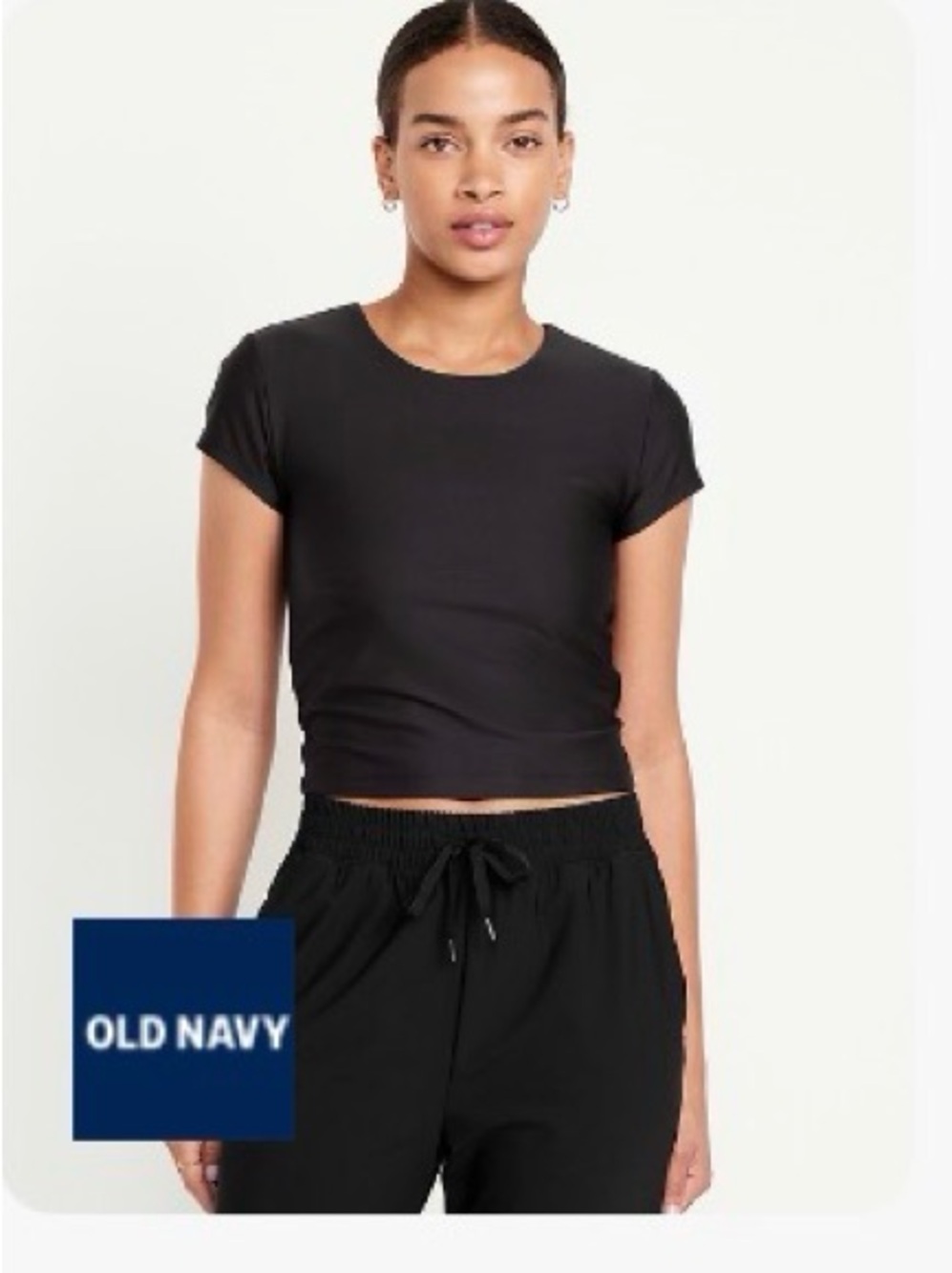 Old Navy PowerSoft Support Crop Top